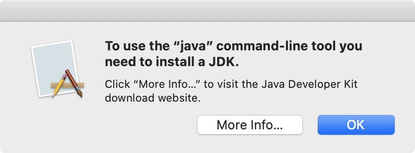 Fix you need to install a jdk error